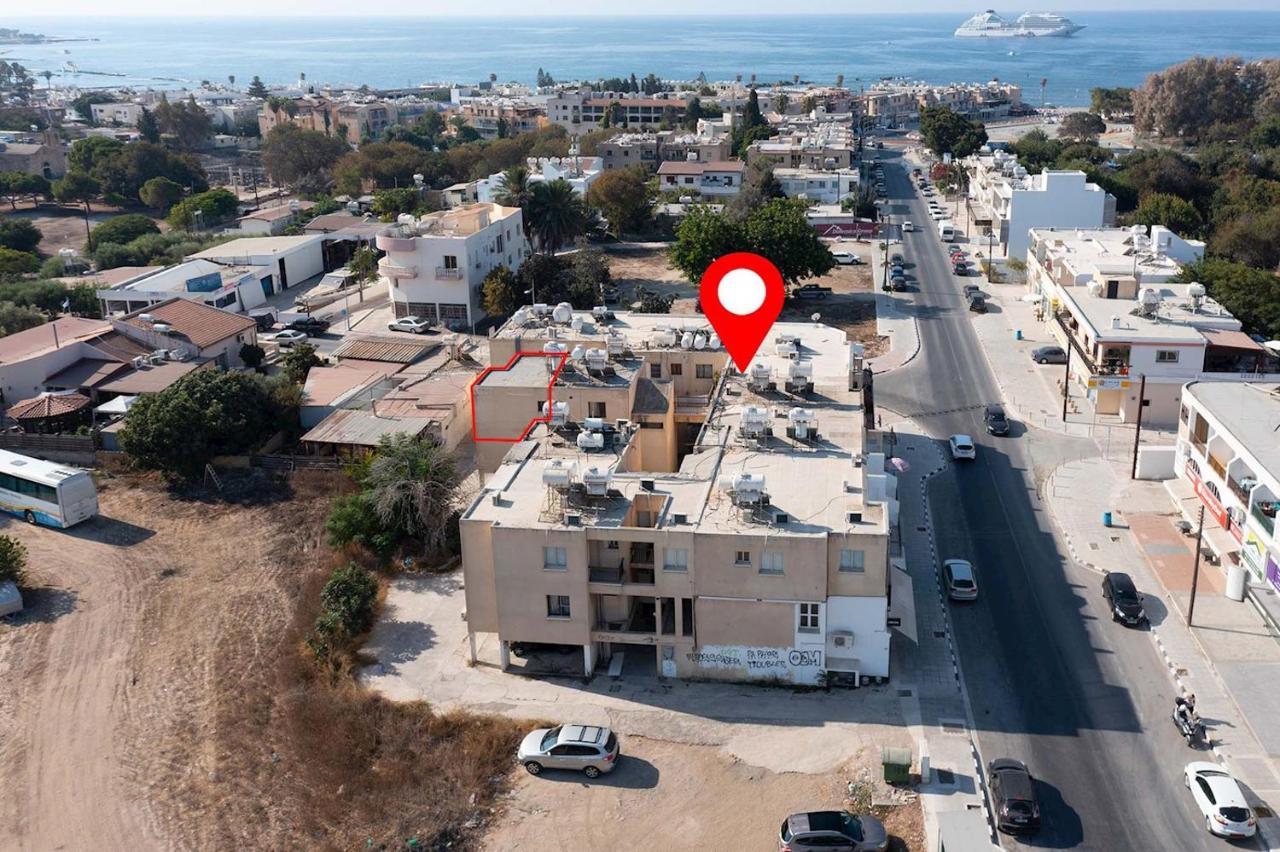 Lovely Ap In The Center Of Kato Paphos Esterno foto