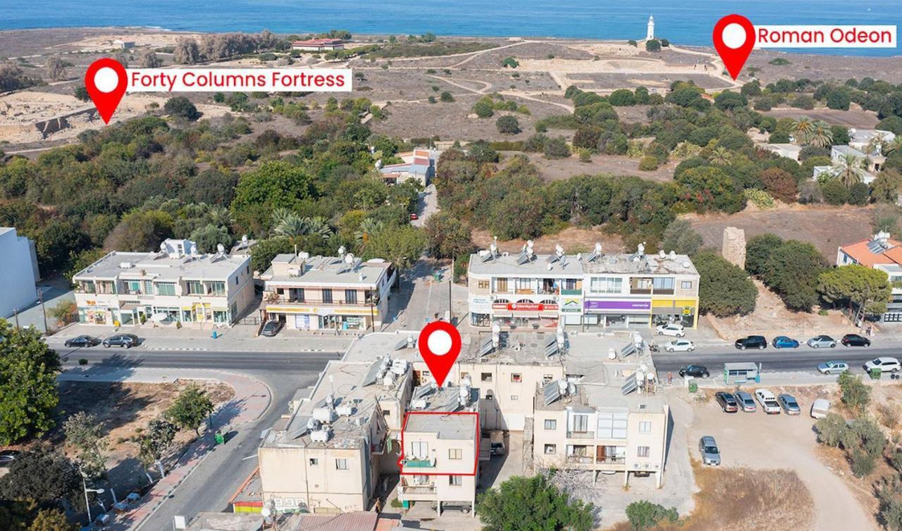 Lovely Ap In The Center Of Kato Paphos Esterno foto